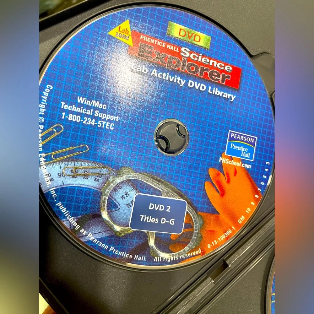 2 Box Sets: Prentice Hall Science Explorer Lab Activity DVD - Picture 4 of 9